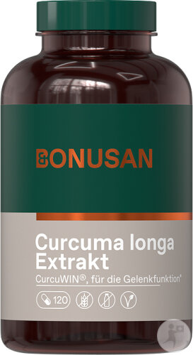 Bonusan Curcuma longa Extrakt 120 Kapseln