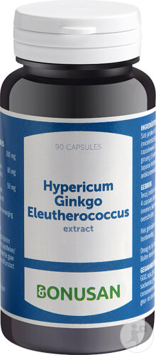 Bonusan Hypericum-Ginkgo-Eleutherococcus Extrakt 90 Kapseln-2