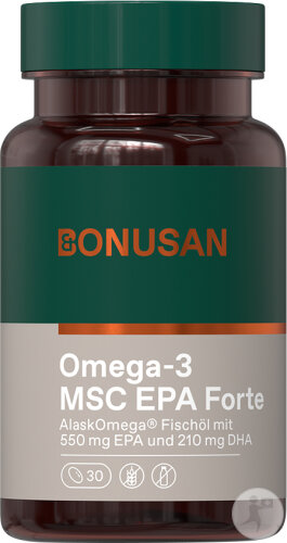 Bonusan Omega-3 MSC EPA Forte 30 Weichkapseln