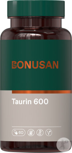 Bonusan Taurin 600mg 60 Kapseln