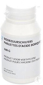 Borsäure Flocken Fußhygiene 100g