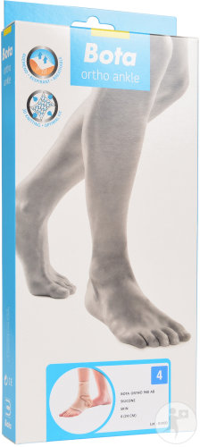 Bota Ortho AB 940 Fußgelenksbandage Mit Silikon 24cm N4 Hautfarbe 1 Stück (22600079)
