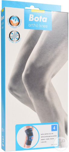 Bota Ortho DF Mit Gelenk 2111 Kniebandage 40cm N4 Schwarz 1 Stück