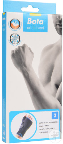 Bota Ortho Handgelenksbandage 505 Schwarz 17-19cm N3 Stück 1