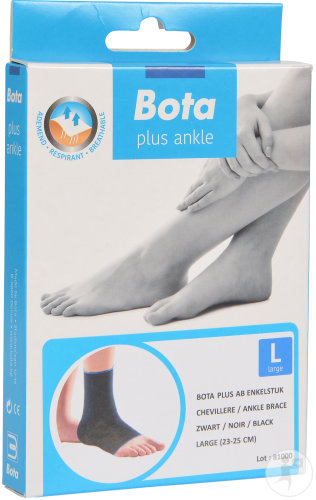 Bota Plus AB Fußgelenk Large 21-23cm Schwarz 1 Stück