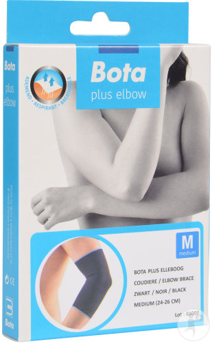 Bota Plus Ellenbogen Medium 24-26cm Schwarz 1 Stück