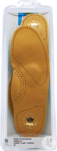 Bota Podo 29 Einlegesohle Leder Mit Poron 38 Paar 1
