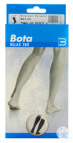 Bota Relax 280 Kniestützstrümpfe N4 Beige 1 Stück
