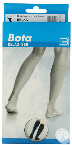 Bota Relax 280 Kniestützstrümpfe N5 Grau 1 Stück