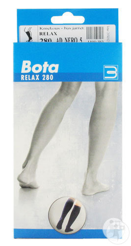 Bota Relax 280 Kniestützstrümpfe N5 Schwarz 1 Stück