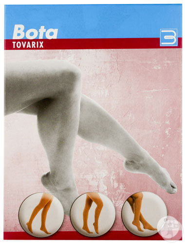 Bota Tovarix 20/I Wadenstrumpf AGH Damen Mit Zehen Natur Medium 1 Paar