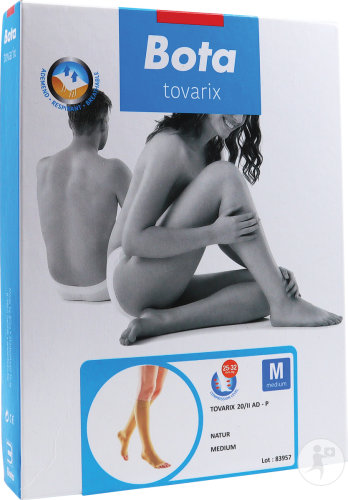 Bota Tovarix 20/II Kniestrümpfe Ohne Zehen Natur Medium 1 Paar