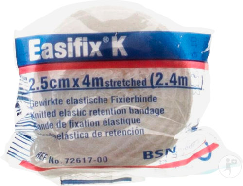 Bsn Medical Easifix K Gewirkte Elastische Fixierbinde 2,5cm x 4m 1 Stück (7261700)