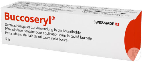 Buccoseryl Zahnhaftpaste Tube 5g