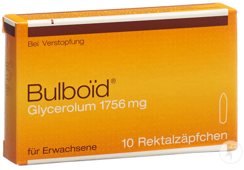 Bulboid Zäpfchen Erwachsene 100 Stück