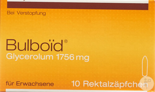 Bulboid Erwachsene Rektalzäpfchen 10 Stück
