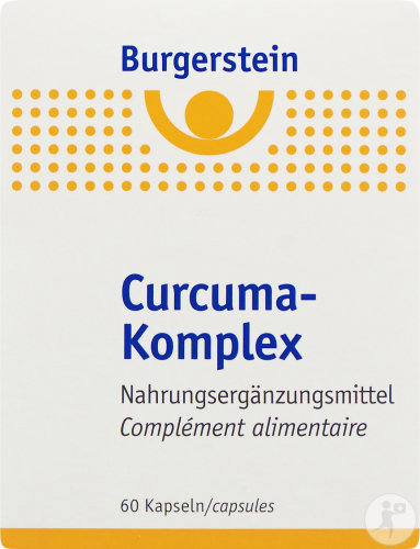 Burgerstein Curcuma-Komplex Nahrungsergänzungsmittel 60 Kapseln