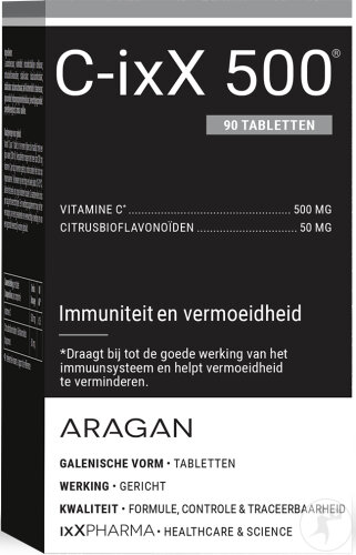 ixX Pharma C-ixX 500 Vitamin C 500mg Immunität 90 Tabletten