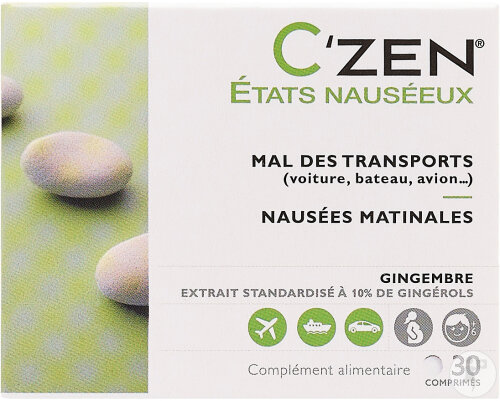 C'ZEN Etats Nauséeux 30 cpr