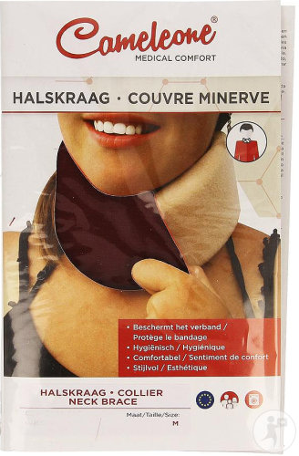 Cameleone Halskrausen Schutztextil Bordeaux M 1 Stück