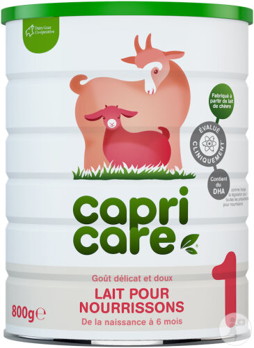 Capricare Ziegenmilch Stufe 1 Säuglingsmilch 0-6 Monate 800g