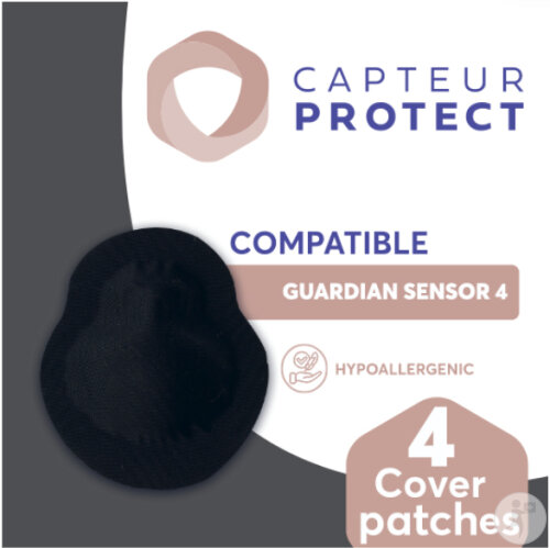 Capteur Protect Pflaster Schwarz Cover Guardian Sensor 4 4 Stück
