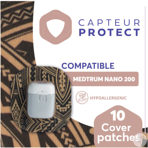 Capteur Protect Pflaster Tattoo Cover Medtrum Nano 200 10 Stück