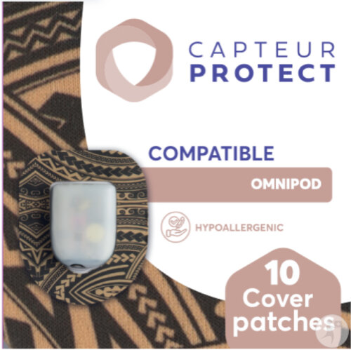 Capteur Protect Pflaster Tattoo Cover Omnipod 10 Stück