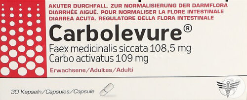 Carbolevure Erwachsene 30 Kapseln