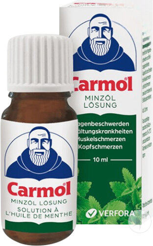 Carmol Pfefferminzöl Tropfen Flakon 10ml