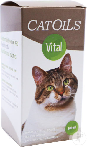 Catoils Vital Fischöl Ernährung Für Katzen 100ml