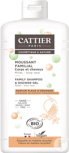 Cattier Familien-Schaumfestiger Sulfatfrei 500ml