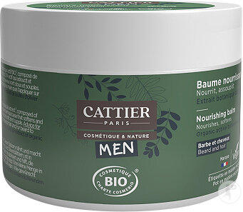 Cattier Men Nährendes Balsam Für Bart Und Haar Bio 90g