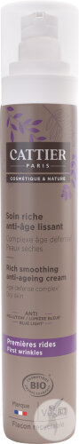 Cattier Nectar Éternel Reichhaltige Anti-Aging-Pflege Trockene Haut Bio Pumpflasche 50ml