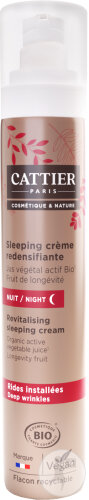 Cattier Redensifizierende Nachtpflege Sleeping Creme Für Eingesessene Falten 50ml