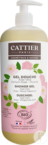 Cattier Sulfatfreies Duschgel Mit Pfingstrosenduft Bio Pumpflasche 1000ml
