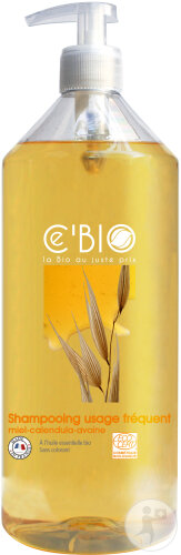 Cebio Shampoo Häufig Verwendet Honig Calendula Hafer Bio Pumpflasche 1l