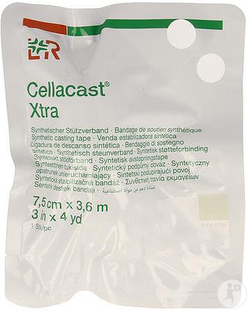 Cellacast Xtra Gipswindel Creme 7,5cmx3,6m 1 Stück 139852