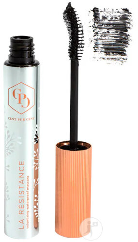 Cent Pur Cent Wasserfeste Mascara La Résistance Braun 7ml