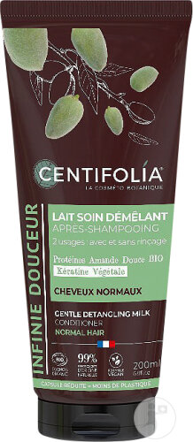 Centifolia After-Shampoo Milde Entwirrende Pflegemilch Normales Haar Tube 200ml