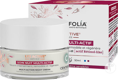 Centifolia Lys Active Anti-Aging Multi-Aktion Nachtcreme Bio Tiegel 50ml