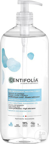 Centifolia Neutrales Schaumgel 3In1 Empfindliche Und Reaktive Haut Pumpflakon 1l