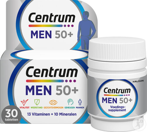Centrum Men 50+ Vitamine Und Mineralien 30 Tabletten