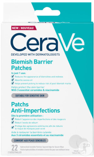 CeraVe Blemish Barrier Patches 22 Stück