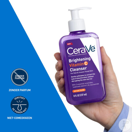 CeraVe Glow Reinigungsgel Vitamin C 237ml-7