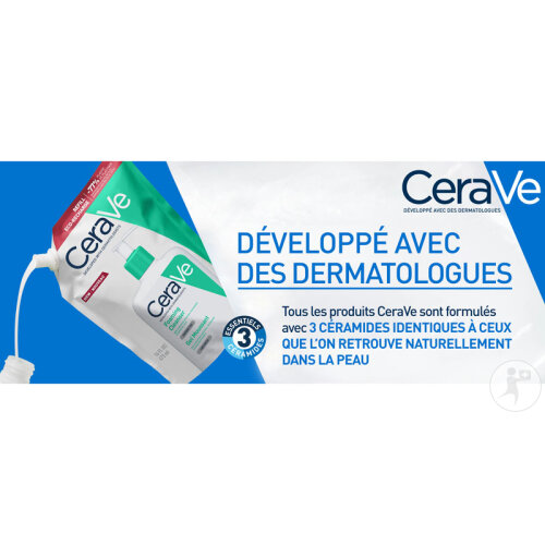 CeraVe Set Schäumendes Reinigungsgel 473ml + Schäumendes Reinigungsgel Eco-Nachfüllung 473ml-6