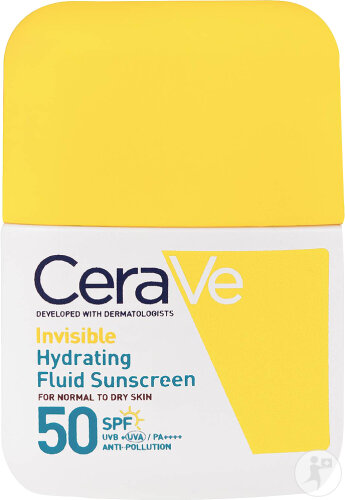 Cerave Sun Feuchtigkeitsspendendes Sonnenfluid Unsichtbar SPF50 50ml