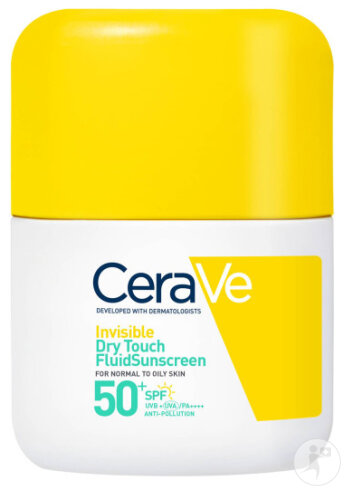 Cerave Sun Sonnenfluid Unsichtbar Mit Trockenem Finish SPF50 50ml