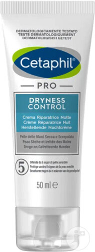 Cetaphil Pro Dryness Control Reparierende Nachtcreme Trockene Und Gereizte Hände Tube 50ml