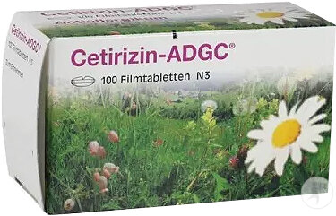 Cetirizin-ADGC 100 Filmtabletten